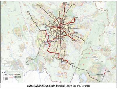 包含成都2025年地铁规划批复图的词条