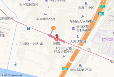 东圃地铁站,东圃地铁站属于哪个街道