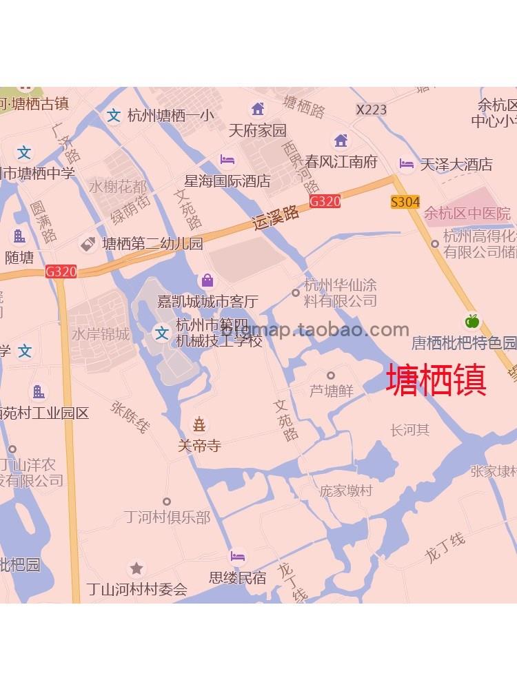 临平区地图,临平区地图全图高清版