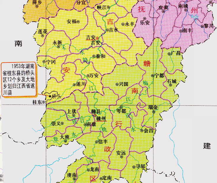 湖南地图全省,查一下湖南省的地图