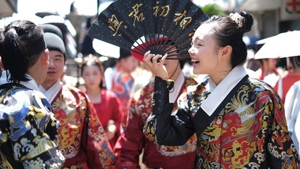 汉服聚会游戏双人版攻略,汉服节小游戏