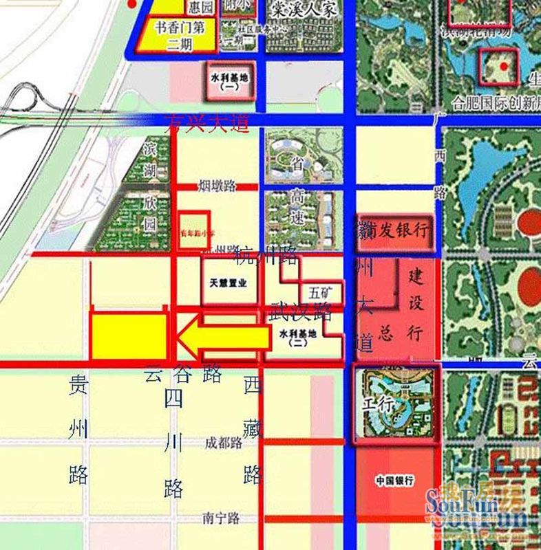 合肥地图搜房,合肥地图最新全图图片