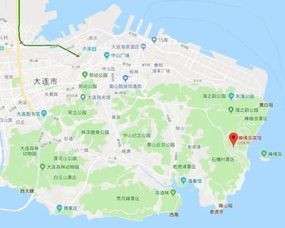 大连市区地图高清版本,大连市区地图全图高清版大图