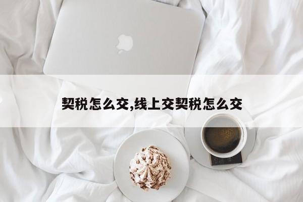 契税怎么交,线上交契税怎么交