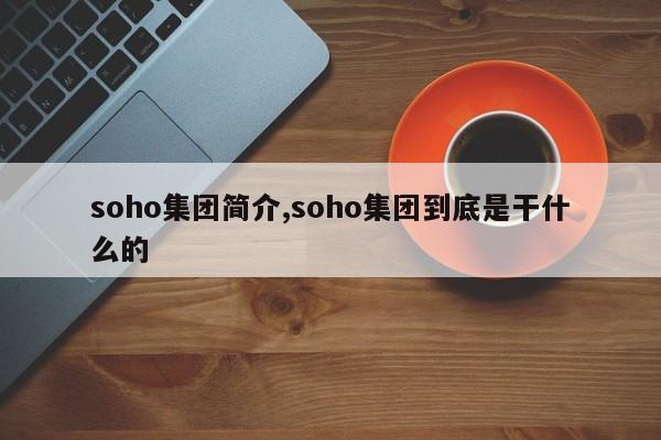 soho集团简介,soho集团到底是干什么的